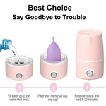 Menstrual Cups Steamer Machine High Temperature Wash Your Cup 99.9% Dirty 8 Minutes (Model Three)