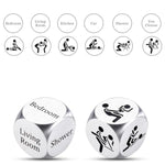 6Th Anniversary Iron Gifts For Him Her, Date Night Dice For Couples, Bridal Shower Gift,11Th Anniversary Steel Gifts, Bachelorette Gift For Bride Bridesmaids, Wedding Registry Ideas, Couples Games