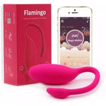 GRZR Vibrator for Women Bluetooth Control Flamingo, Pink