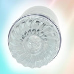 6.77In Tpe Male Masturbator 3D Realistic Textured Spiral Tunnel Pocket Pussies, Reusable Portable Masturbation Sleeve Soft Blowjob Transparent Male Stroker Masturbation Cup Sex Toys For Men