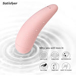 Curvy 2 Connect App Vibrator Sex Toy | Adult Toys For Women | Clitoral Stimulation Vibrator | Vibrating Sexual Pleasure Device | Stimulation Vibrators | Woman Sextoy (Pink)