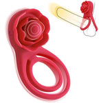 Sex Toys Silicone Vibrating Penis Ring - Female Clitoral Sex Stimulator With 7 Adjustable Modes To Enhance Erection And Increase Female Sexual Pleasure, Couples Pleasure Vibrating Ring