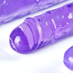 18 * 1.7" Double-Headed Thick Giant Dildo, Extra Long Realistic Dildo, Huge Flexible Fat Penis G-Spot/Anal,Double-Sided Xxl Wide Adult Sex Toy With Vein And Glans,Suitable For Women/Men/Lesbians