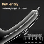 Stainless Steel Penis Plugs,Urethral Sound Male Dilator Metal Urethral Plug Urethral Sounds Beads Masturbation Rod Sex Toys (10Mm)