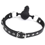 Dildo Mouth Gag Silicone Ball Gag Penis Mouth Gag Adjustable Strap Anal Masturbator Bdsm Sex Toy Mouth Gag Lips Woman Sm Extreme Sex Toy