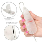 California Exotic Novelties Slim Teardrop Bullet, Silver (Pack Of 4)