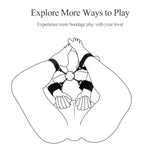 Bdsm Sex Bondage Restraints Thigh Harness For Women Handcuffs For Bedroom Sex Hand Cuff Bracelets, Sex Restraints Couple Fetish Bondage Strap Detachable Sm Kit For Couples Sex Erotic Games