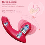 Wearable Panty Vibrator With Remote Control - 10 Finger-Like Motion And 10 Vibration, Couples Sex Toy Adult Sex Toys & Games For Women