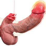 Sex Toy Thrusting Dildo Vibrators - 10.18'' Big Thick Dildo Licking Vibrator With 7 Thrusting & 10 Vibranting & Heating Licking Modes,Realistic Suction Cup Dildos Adult Toys For Women & Couples