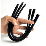 Electric-Shock Urethral Sounds Silicone Catheter Stretching E-Stim Penis Plug Dilator Sm Sex Toy (3Pcs: 7+9+11Mm)