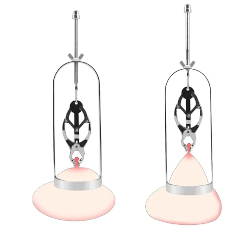 Bdsm Clit Clamp Nipple Clamps For Sex Pleasure Sm Nipple Sex Toy Adjustable Nipple Clamp Nipple Teasers Stimulation Metal Nipple Clips For Women Non-Piercing Sex Pleasure Women Couple Sexy Toys