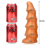 Liquid Silicone Anal Butt Plug Sex Toys Ultral Soft Anal Trainer Anal Plugs Flexible Anus Dilator Anal Plug Adult Sex Toys For Men Women Masturbation G-Spot Stimulator Butt Plugs Dildo (L)