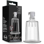 Temptasia Cylinder - 1.2 Inch Wide Air Tight Upgrade Replacement For Nterchange Temptasia Clitoral Pump Systems - Enhances Sensitivity - Sexual Sex Enhancing Toys For Women - Clear