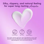 Silk Intimate Lubricant - Silicone & Water-Based Lube Blend For Women/Men/Couples, Hypoallergenic Lube, Hybrid Silicone Lube & Water-Based Lubricant, Waterproof, Unscented, 8.5 Fl Oz