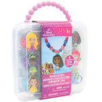 Princess Necklace Activity Kit for Kids with Beads, Charms, Strings & Storage Case