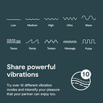 Verge Vibrating Cock Ring Adult Toy | Men'S Perineum Vibrators | App Control Penis Ring With 10 Vibrations | Male Vibrator Silicone Games & Gifts | Wearable Adult Sex Toys For Men & Couples