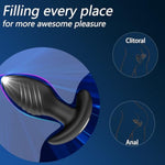 Vibrating Butt Plug For Adult, 360° Rotation & 9 Vibration Modes, App Control Anal Plug, Swirling Prostate Massager For P-Spot Stimulation, Waterproof Adult Sex Toy For Man