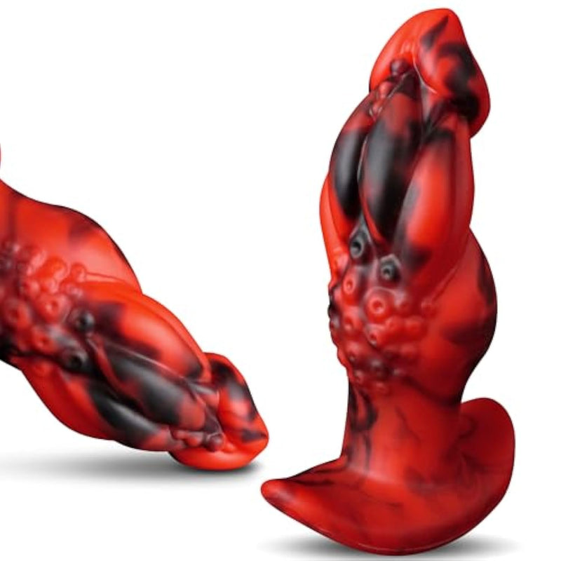 Large Butt Plug Huge Thick Anal Plug Sex Toys For Men, 6.3" Wearable Knot Buttplug Silicone Anal Plugs Stretcher Trainer With Safe T Base, Monster Anal Dildo Vaginal Dialator Adult Toys For Women Men