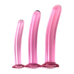 Anal Sex Toy Glass Butt Plug Prostate Massager Crystal Pleasure Wand Unisex G Spot Anal Sex Toy Backyard Dilators Anal Trainer Kit Thrusting Toys Butt Plug Kit Prostate Massage Anal Dildo