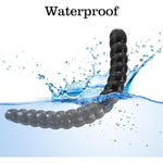 Long Double-Ended Dildos, 20.2 Inch Large Dual Dildos,Flexible Anal Plugs Beads Sex Toys For Men,Women,G Spot,Black