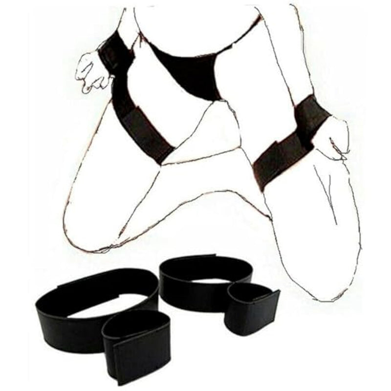 Sex Bondage Restraints Kit Toys Hand Leg Cuffs Ankle Wrist Resistance Bands Bed Restraints Sex Accessories Thing Sex Handcuffs Hand Cuff Bracelets Set For Women Adults Couples Bedroom Sweater Sq127