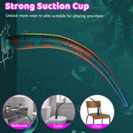 Super Long Anal Dildo Adult Sex Toy,Huge Large Dildo Anal Plug Trainer For U & G-Spot,Soft Silicone Flexible Anal Sex Toys With Strong Suction Cup For Adult Men And Women G Spot Anal Play(S)