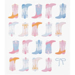 Cowgirl Boots Stickers for Journaling, Scrapbooking, Cardmaking, and Arts & Crafts - 40 Pieces