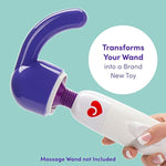 G-Spot Pleaser Magic Wand Attachment - Soft Plastic - Waterproof & Flexible