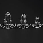 Stainless Steel Anal Butt Plugs Metal Hollow S&M Adult Sex Toys Vaginal Expander Women Men Games Trainer Gifts Pleasure Stimulator Flirting Supplies (Gold,S)