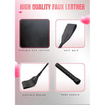 Sex Whip 18" Black Flogger 27" Bdsm Starter Kit Floggers And Paddles And Whips Sex