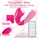 Couples Sex Toys App Remote Control Wearable Vibrator, Adult Women Sex Toys With 9 Flapping & 9 Vibrating Clit Penis G-Spot Vibrators, Adult Toys For Womens Sex Toy Juguetes Sexuales Sex Novelties