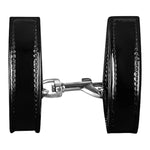 Patent Handcuffs - Ankle Bracelets, Leather Bondage Cuffs, Restraint, Role-Playing, Bdsm, For Couples - Detachable With Metal Hook