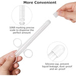 Lube Applicator Syringe With Precise Scales, 6.5” Personal Lubricant Shooter With Air-Proof Silicone Cap, Reusable Durable Applied For Men, Women & Couples