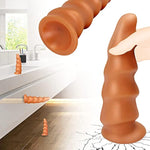 Liquid Silicone Anal Butt Plug Sex Toys Ultral Soft Anal Trainer Anal Plugs Flexible Anus Dilator Anal Plug Adult Sex Toys For Men Women Masturbation G-Spot Stimulator Butt Plugs Dildo (L)