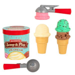 Popular PLAYTHINGS Magnetic Scoop and Play Ice Cream Toy Set, 8 Pieces