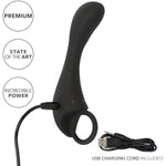 Dr. Joel Kaplan Rechargeable Prostate Locator Vibrating Stimulator For Anal Training Black - Se-5666-05-3