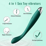 Clitoral G Spot Vibrator for Women with 10 Powerful Modes and Waterproof Design
