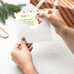 Christmas Surprise Trip Reveal Scavenger Hunt Xmas Scavenger Hunt Games For Adults Secret Santa Holiday Treasure Clues Game Winter Holiday Christmas Party Supplies Activities /Xb002