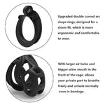 Male Chastity Device, With 4 Sizes Upgraded Ergonomic Comfortable Double Curved Arc Shape Rings For Penis Exercise, Bondage Restraint Kit For Sex Play, Sex Toy For Couples (Nub)