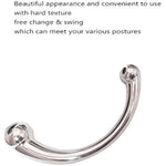 Pure G Spot Metal Wand Anal Prostate Massage Stick Polished Steel Massager Hard Dildo 692 G