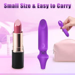 Bullet Vibrator Adult Toy - Female Sex Toys With 10 Vibration Modes, Mini G Spot Vibrator For Nipple Clitoral Stimulation, Discreet And Portable For Travel, Adult Sex Toys & Games (Purple)