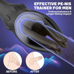 Male Sex Toys For Men, Male Vibrator Male Masturbator Penis Training Glans Stimulator Male Stroker With 10 Vibrations, Male Sex Toy For Reduce Sensitivity Prolong Endurance, Adult Sex Toys & Games