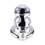 Breathable Smooth Metal Cock Cage Male Chastity Cage For Long-Term Wear And Daily Use Chastity Device For Men Adult Abstinence Sex Toys For Penis Bondage Restraint