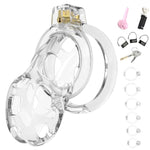 Male Chastity Cage Soft Chastity Cock Cage With 6 Rings One Catheter Chastity Devices For Men Penis Exercises Bondage Gear & Accessories Adult Sex Toy Slave Tool
