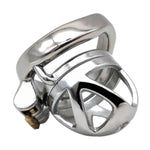 Metal Stainless Steel Short Men'S Safety Cage Fits The Natural Curvature Of The Human Body (40Mm/45Mm/50Mm/55Mm) (45Mm)