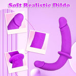 Strap On Dildo Womens Sex Toys - Double Ended Dildo Silicone Fantasy Long Dildos Hands Free Masturbators, Strap On Harness Big Anal Dildos Female Sex Toys Adult Toys For Women