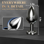 Portable Stainless Steel Butt Relaxing Plug For Indoor Outdoor Play Adult Toy For Couple Anales Training Set For Women Men Game Sunglasses 0303B093B