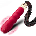 Vibrating Sex Whip Sexy Toys - Bdsm Whip Sex Bondage With 10 Vibrations Adult Toy For Anal Nipple Clitoral Stimulator, Leather Sex Whips Floggers Adult Play For Sm Cosplay Bdsm Sex Toys - S&M Whips