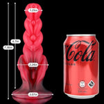 G-Spot Dildo Realistic Monster Penis Fantasy Spiral Anal Beads Liquid Silicone Butt Plug Anal Sex Toys With Powerful Suction Cup Vaginal Stimulation For Women Men