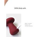 Women's Mushroom Hippie Vibrator Sex Toy Ciltoral Stimulation Rose Rabbit Dildo - Rechargeable, Wireless ( Light Pink ) )